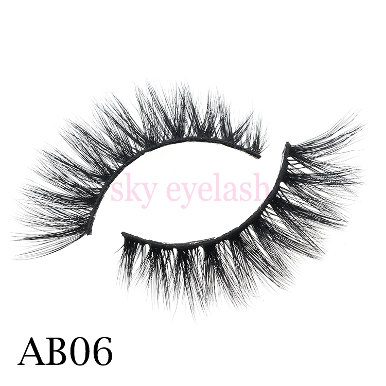 Best 3D faux mink eyelashes with false eyelash glue to UK USA CO
