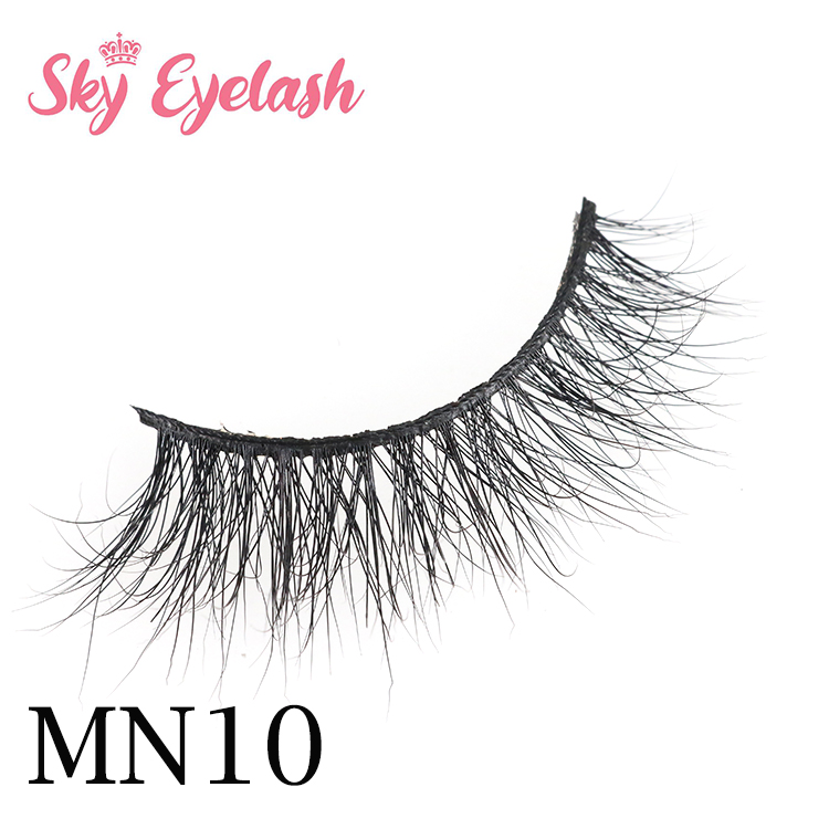 Best selling luxury 3D real mink fur eyelash manufacture price China Canada YO