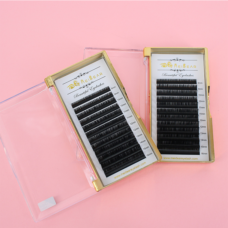 2021 lash vendors wholesale individual eyelash extensions with private label box USA CO