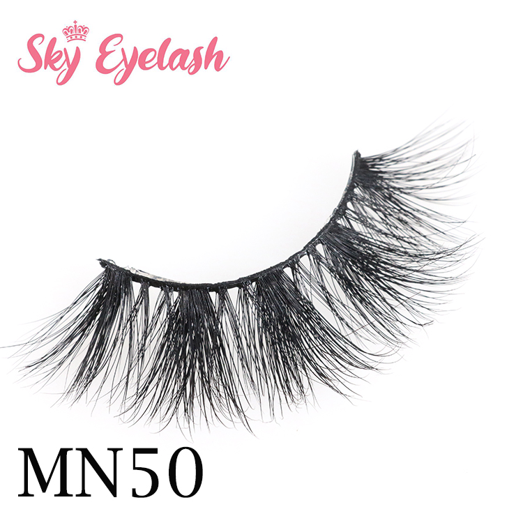 Top vendor 3D mink eyelash false lashes with private label YO 