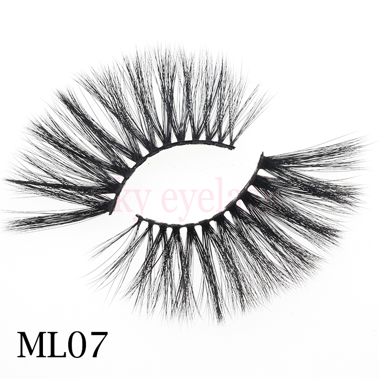 False eyelash factory lashes vendor 25mm long 3D faux mink eyelashes with no minimum-SX