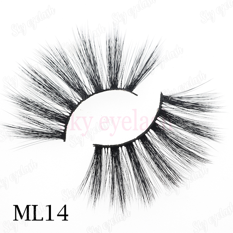 False eyelash supplier wholesale 5D faux mink eyelashes with private label-BW