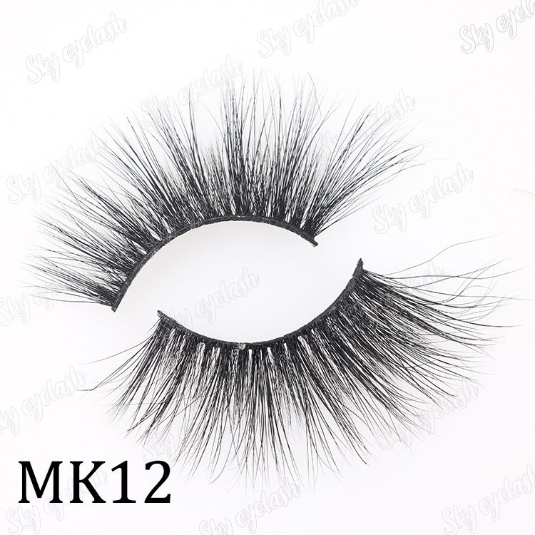 Sky eyelash vendor wholesale 25mm mink eyelashes to USA/NYC