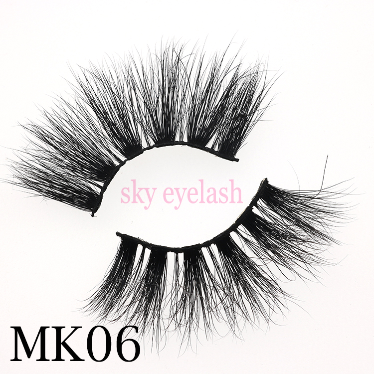 Sky eyelash vendor wholesale 25mm mink lashes to US/CANADA/UK/AU