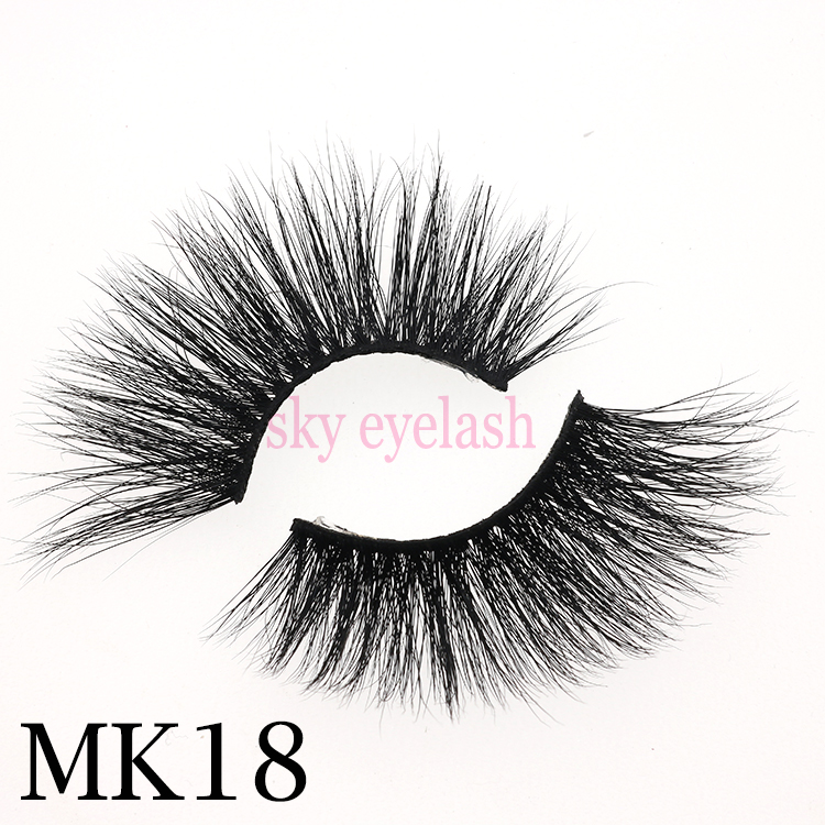 Sky eyelash vendor wholesale 25mm minks with factory price