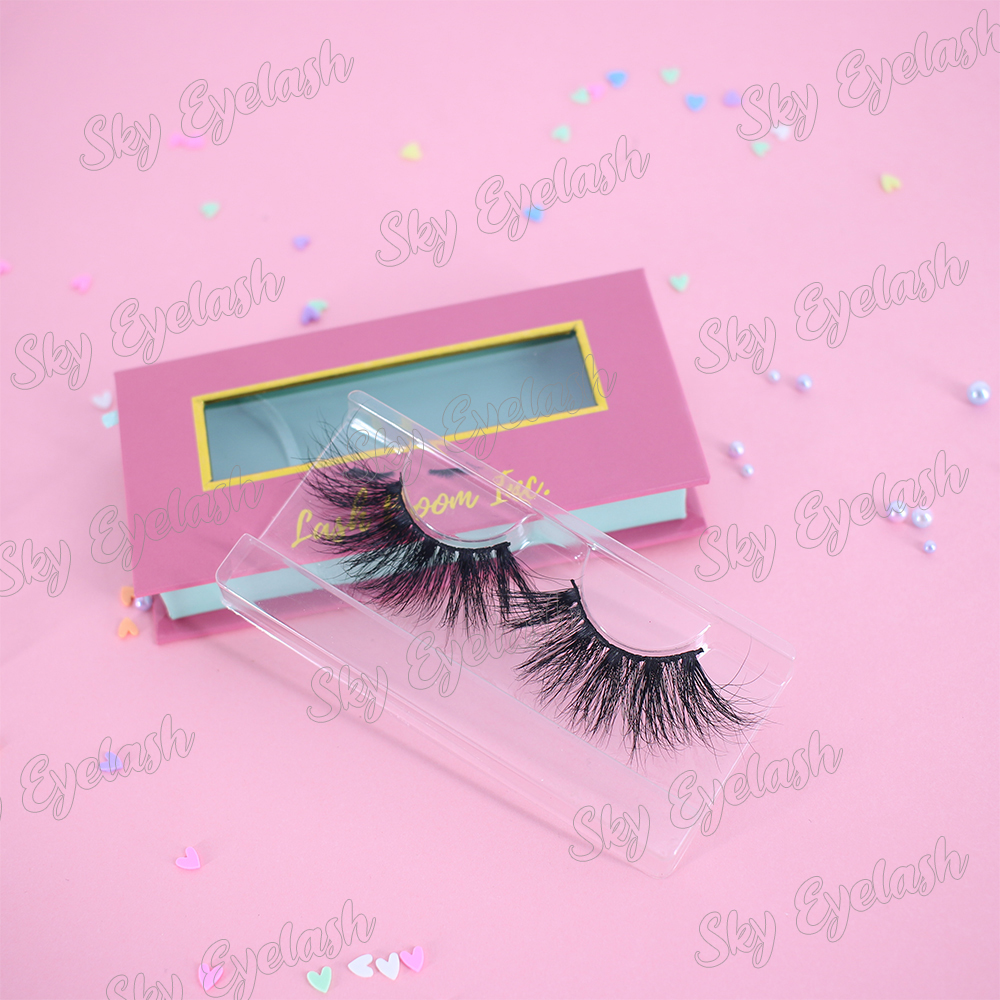 Wholesale  5D mink eyelashes with cheap price to Canada USA CO