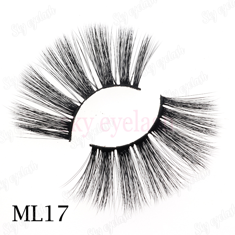 25mm 3D faux mink eyelashes wholesale with cheap boxes from eyelash factory-BW