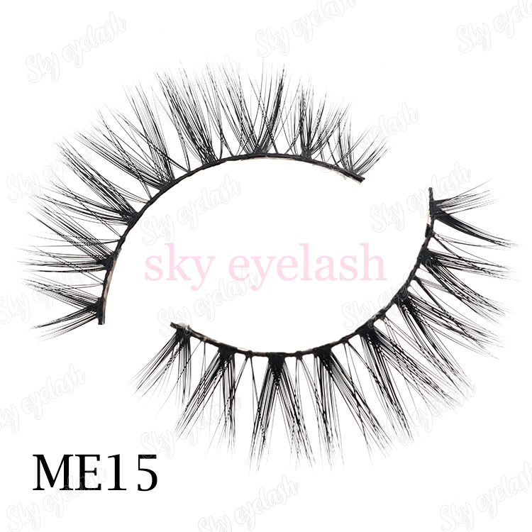 False eyelash wholesaler soft new arrival 3D faux mink eyelashes with custom packaging-SX