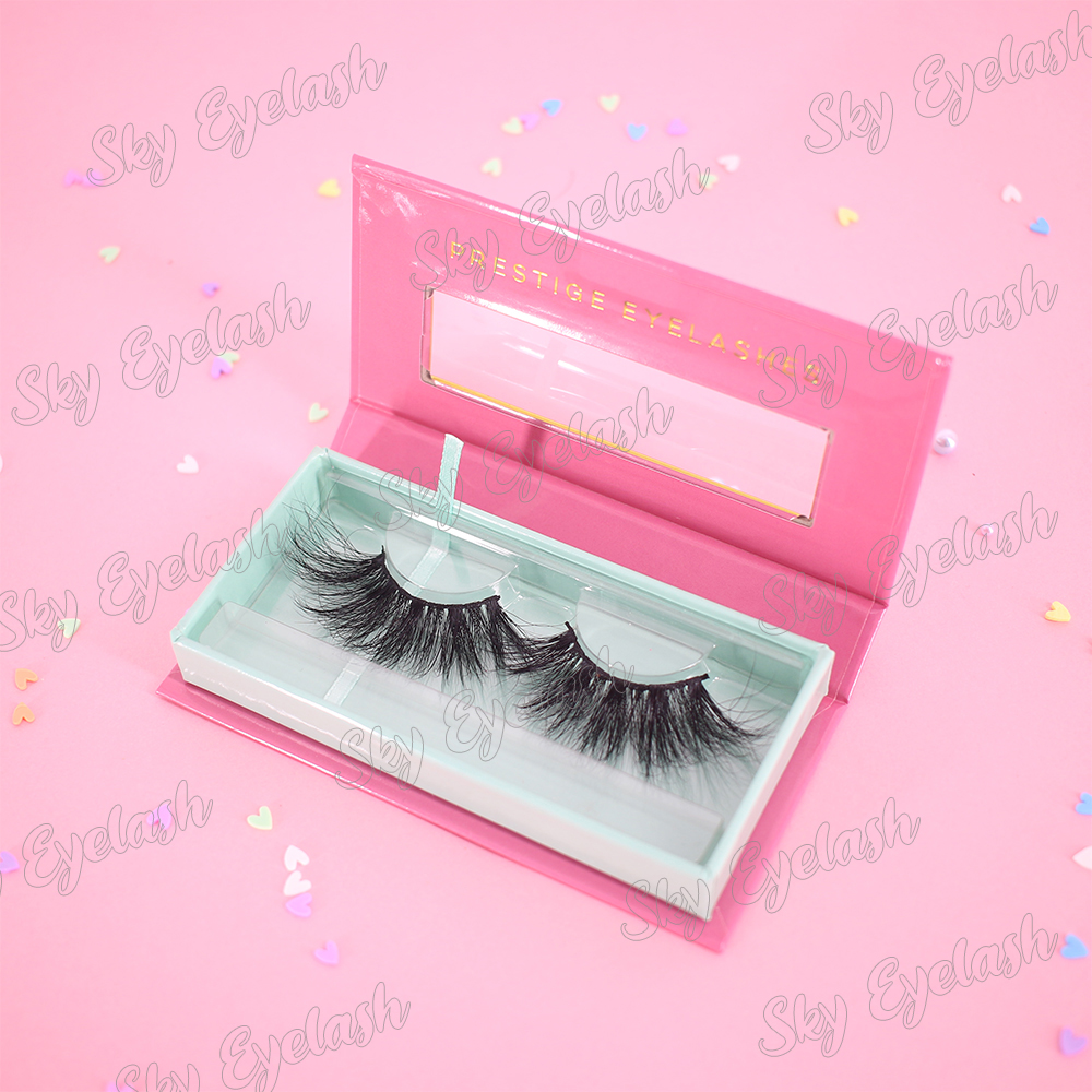 Good false eyelashes wholesale mink lashes glue with custom brand to UK