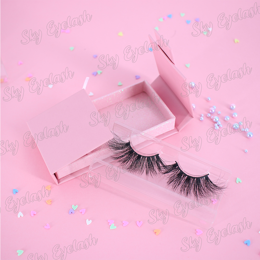 Lash vendors supply custom eyelash paper carton packaging with custom business name