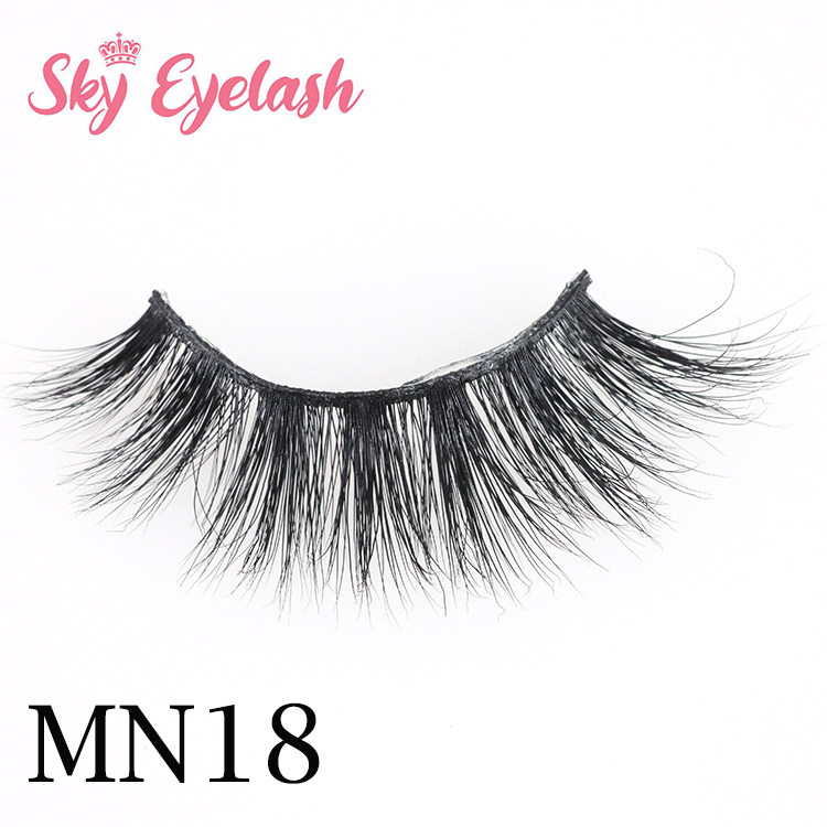 Eyelash wholesale vendor wholesale 3D mink eyelash with customized  lash packaging boxes OL