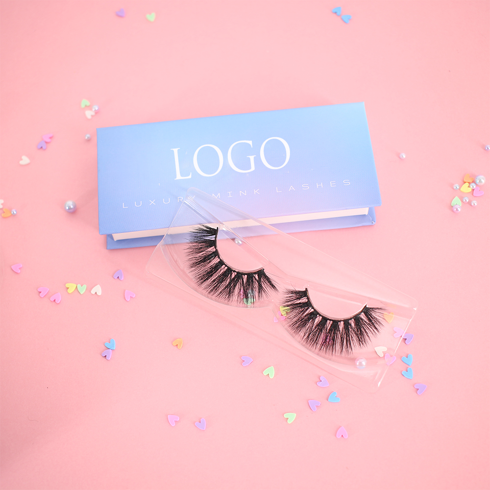 Handmade Luxurious Volume Fluffy Faux Mink Lashes Wholesale Private Label OL