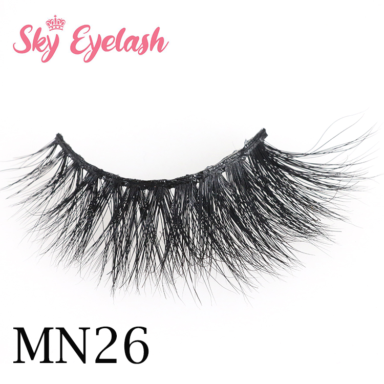 Mink Eyelashes Vendor Wholesale Popular 3D Mink Eyelash And Wholesale Custom Eyelash Packaging Box OL
