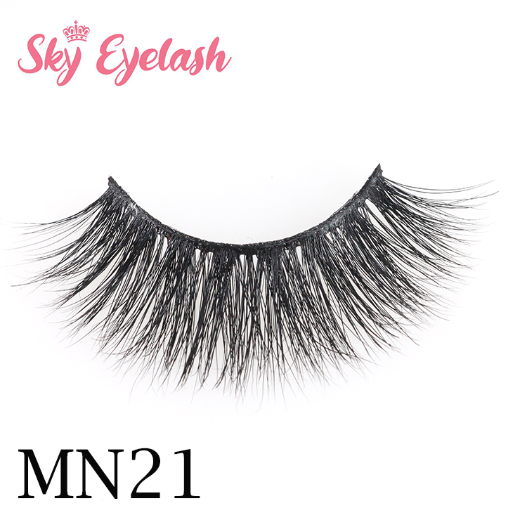 Factory wholesale price 3d real mink eyelash best quality lashes with custom packaging  YO
