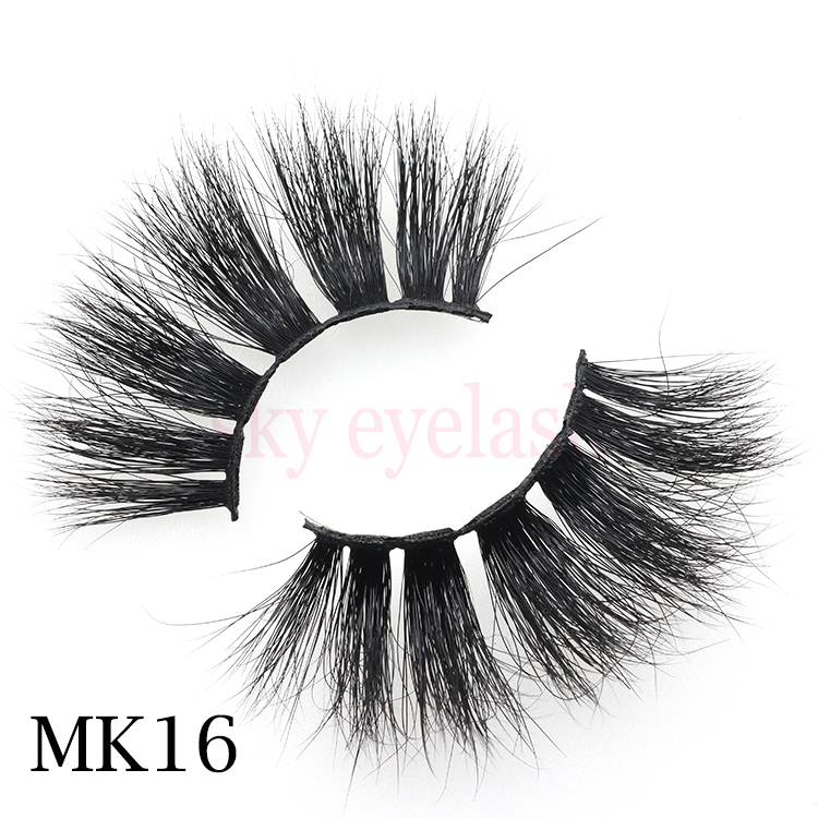 Permanent false eyelashes hot 25mm 5D mink eyelashes with private label boxes to AU CO