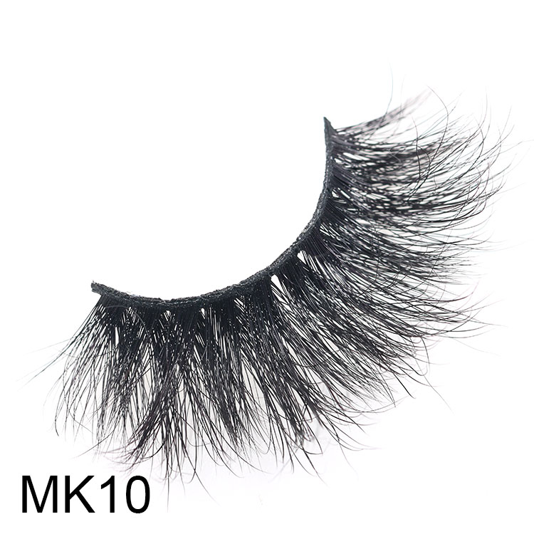 25mm long 3D mink eyelash vendors with own brand packaging CO