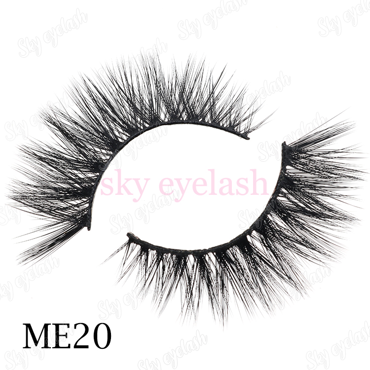 False eyelash wholesaler soft new arrival 3D faux mink eyelashes with custom packaging-SX