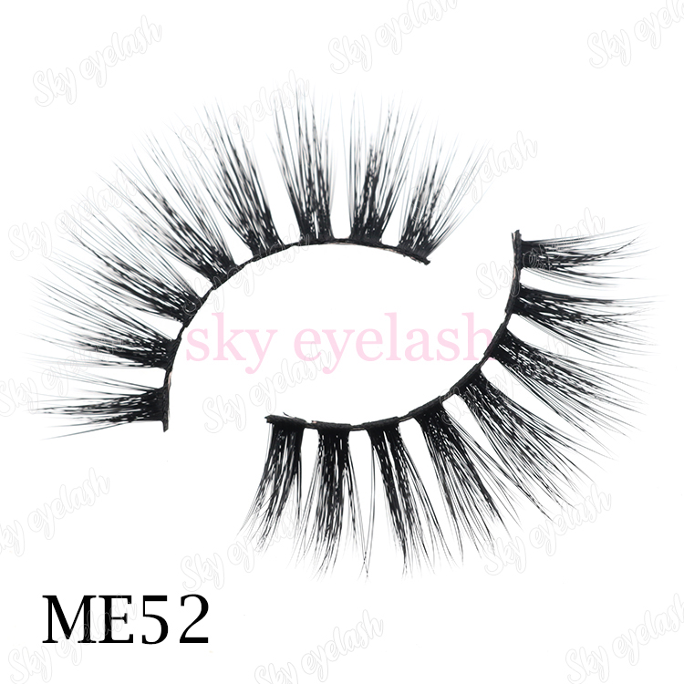 Eyelash suppliers provide 3D faux mink eyelashes with private label-BW