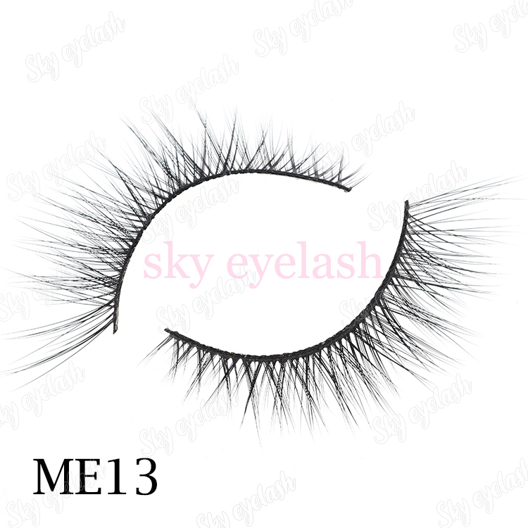Eyelash suppliers provide 3D faux mink eyelashes with private label-BW