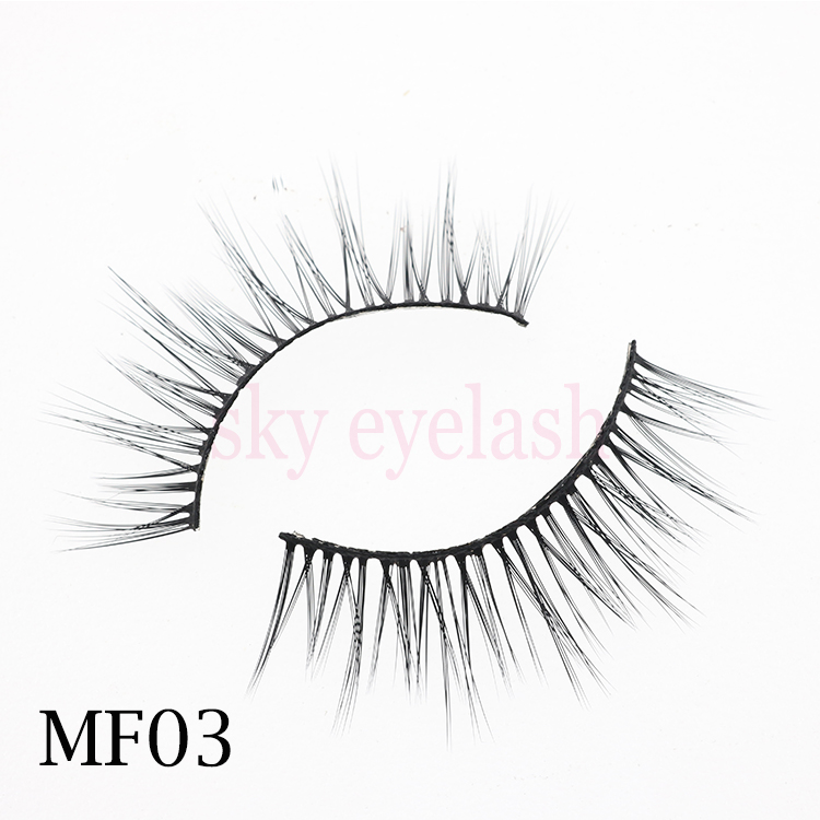 Lash vendor wholesale light weight 3D silk lashes with customized package-SX