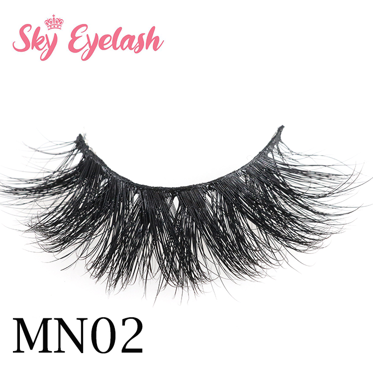 Eyelash SGS approved manufacturer wholesale fluffy 3D mink fur eyelashes with private label