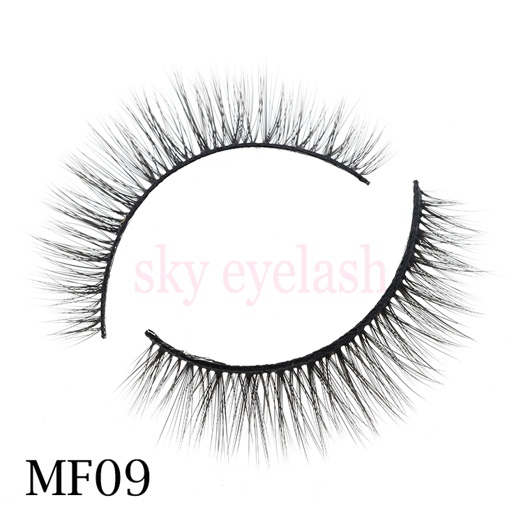 Lash vendor wholesale light weight 3D silk lashes with customized package-SX