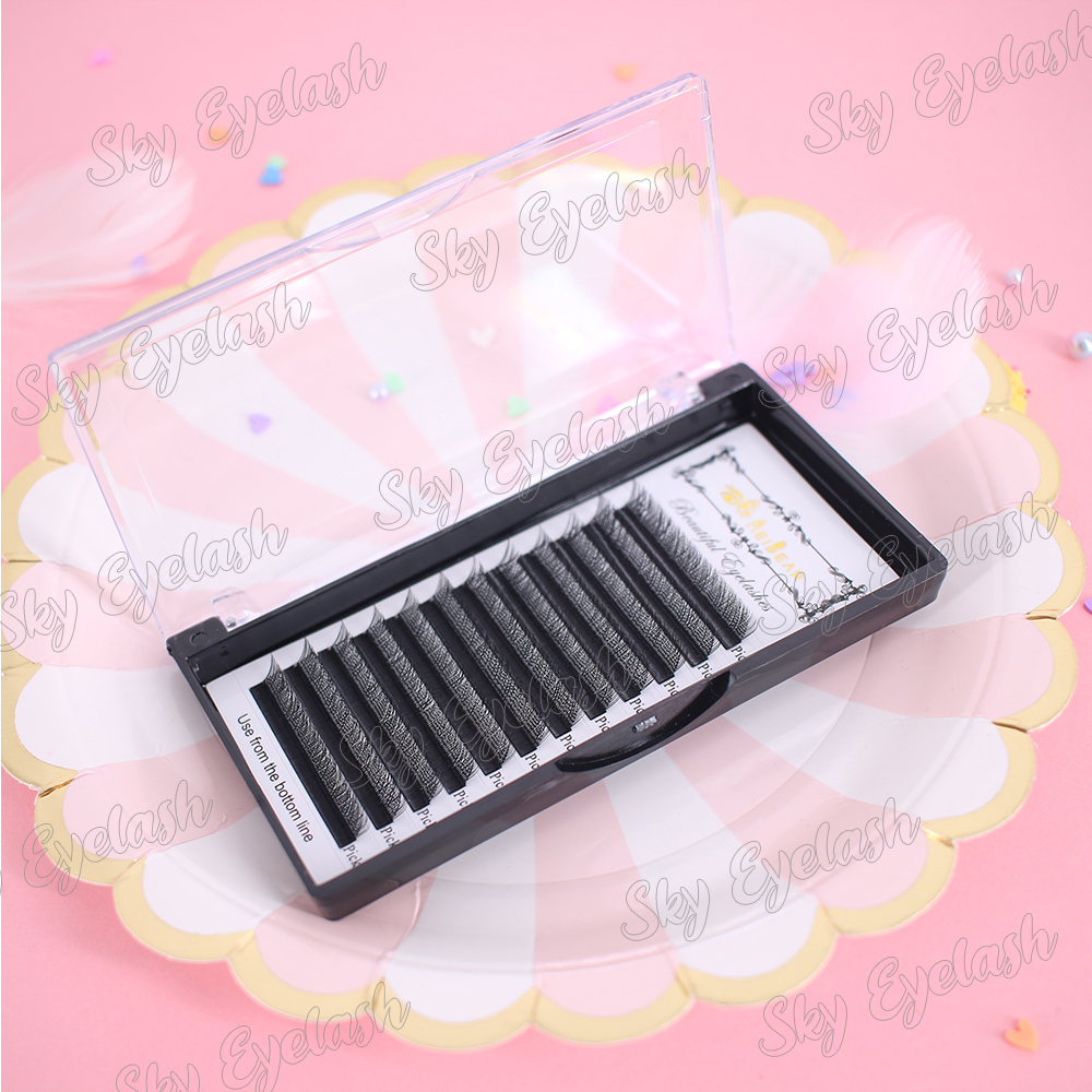 Professional eyelash extension supplies C curl soft 0.07mm YY eyelash extensions with private label to USA