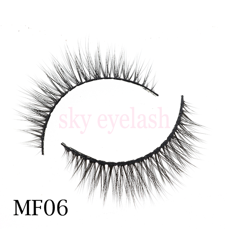 Lash vendor wholesale light weight 3D silk lashes with customized package-SX