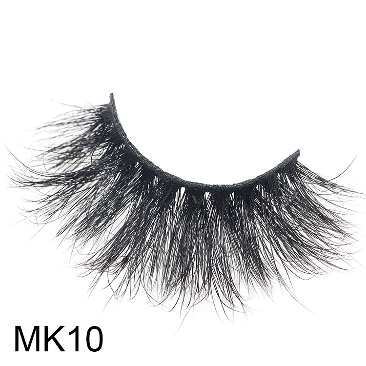 25mm long 3D mink eyelash vendors with own brand packaging CO
