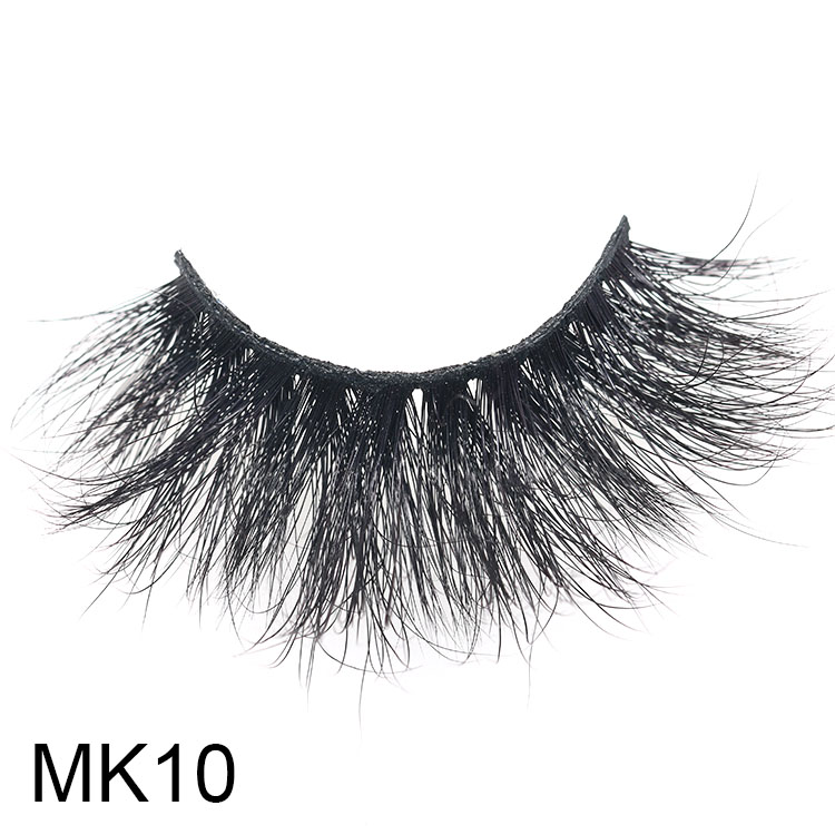 25mm long 3D mink eyelash vendors with own brand packaging CO