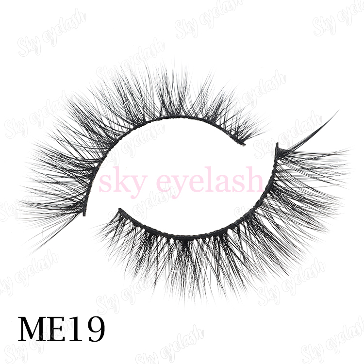 False eyelash wholesaler cheap hot selling 3D faux mink eyelash with package-SX