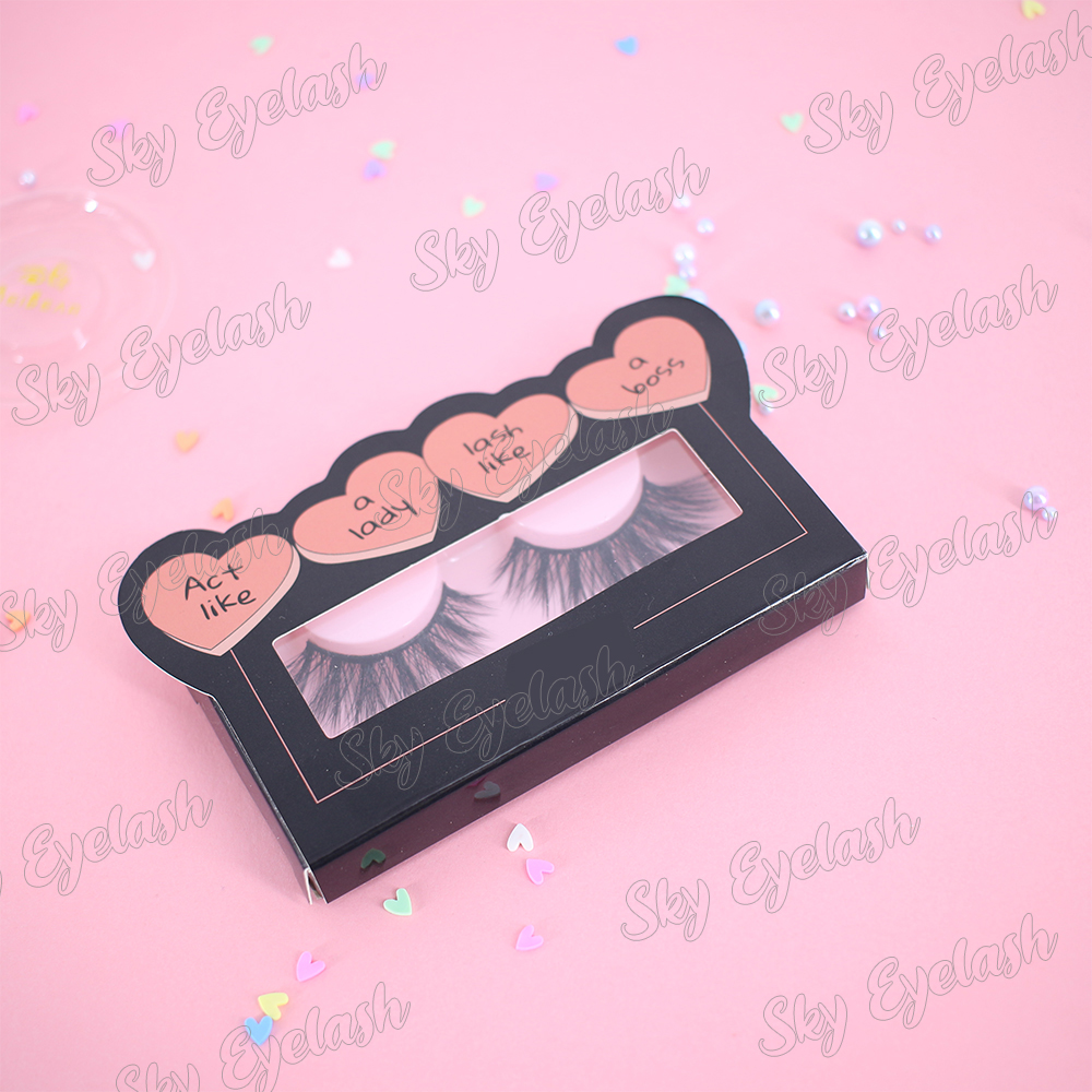 Artificial eyelashes vendor offer 25mm long 3D mink eyelashes with fast shipping to US-SX