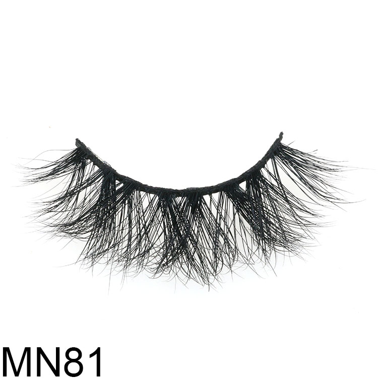 Own brand packaging for fluffy 5D mink eyelashes with mangetic liner CO