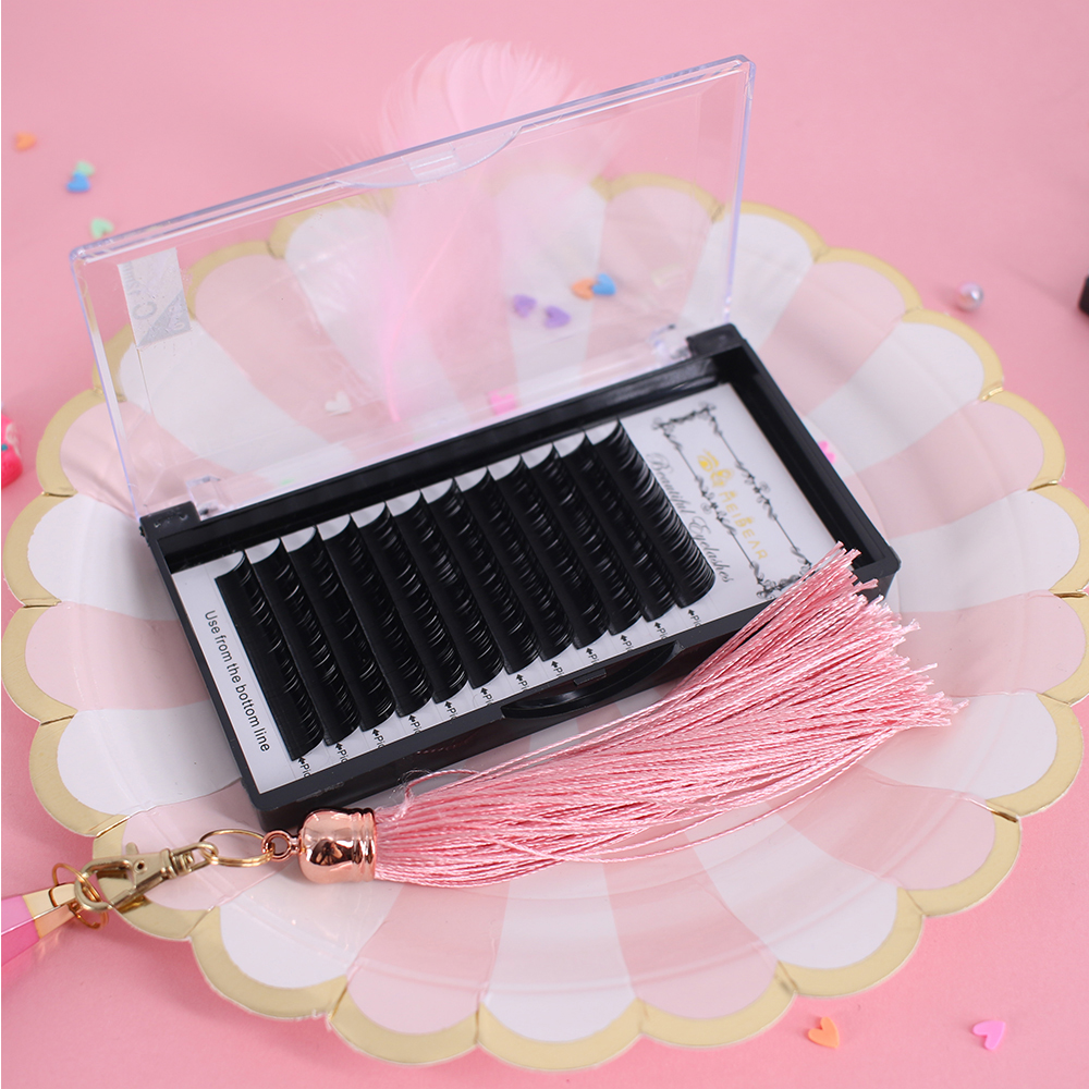 Professional lash vendor wholesale volume eyelash extensions near me with adhesive
