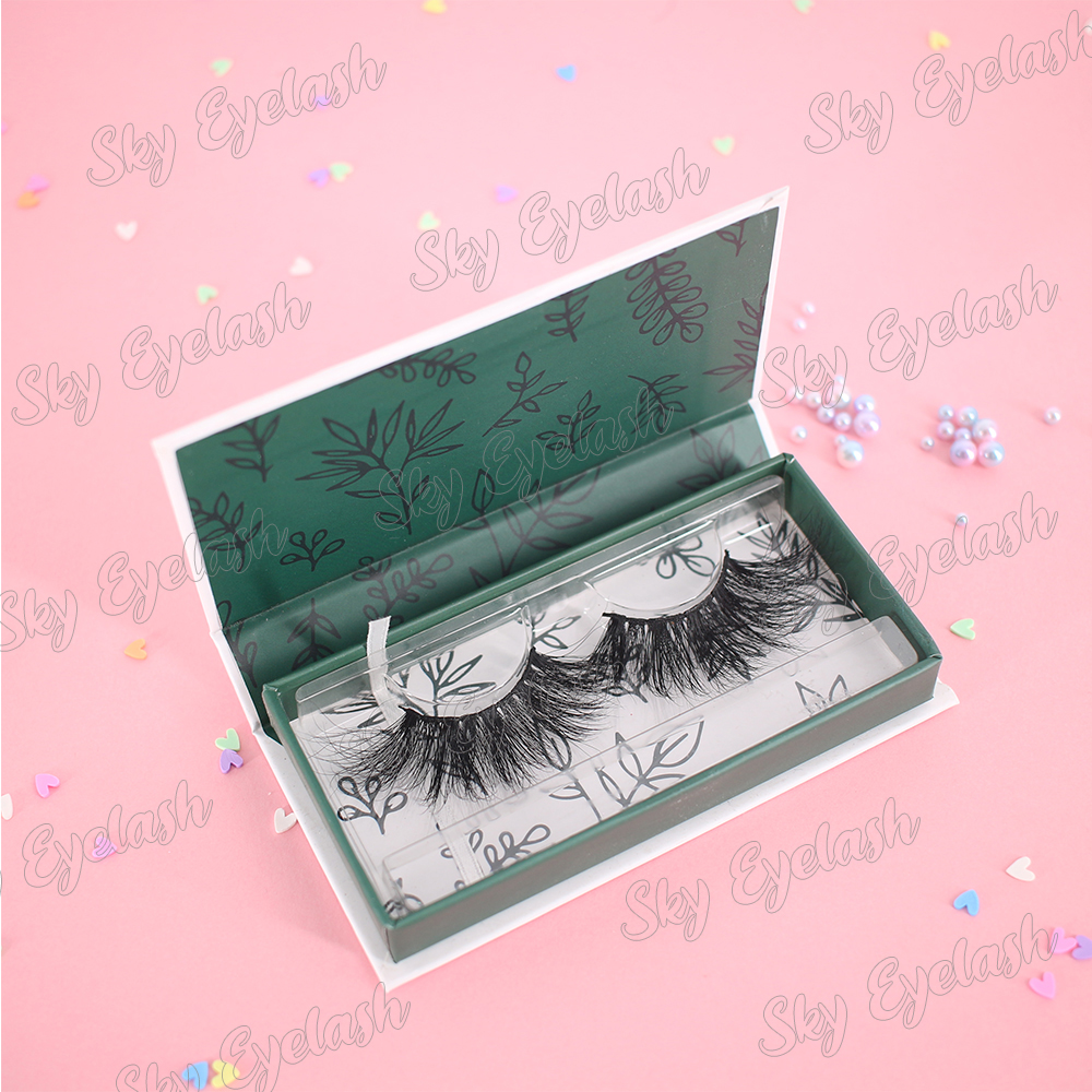 Mink lash vendor wholesale 3D mink eyelashes with private label glue curlers