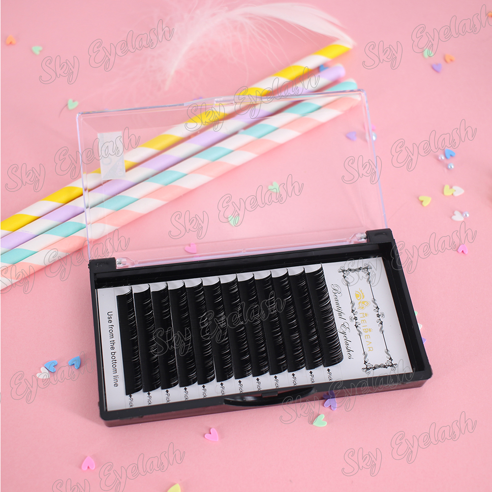 Best cluster eyelashes volume eyelash extensions with own branding to UK