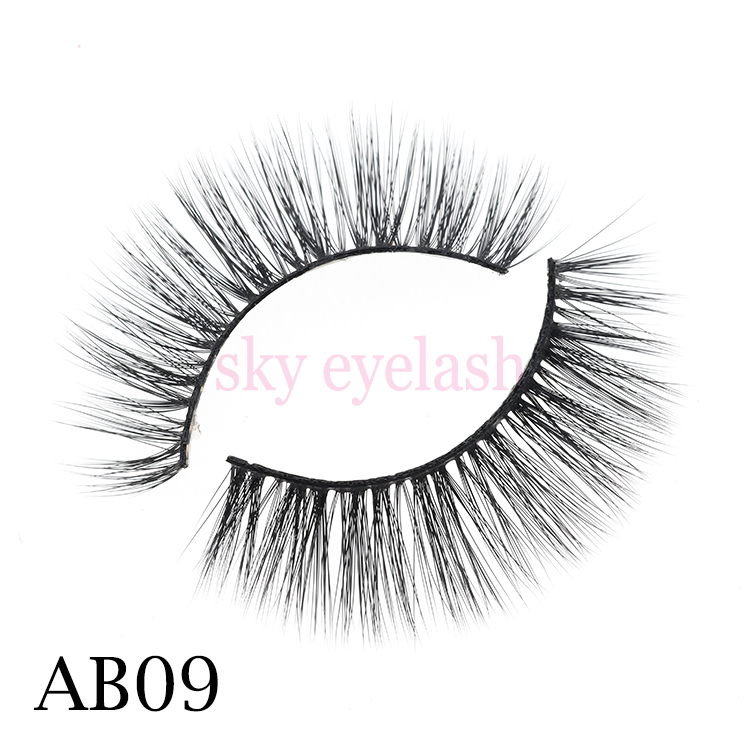 Best 3D faux mink eyelashes with false eyelash glue to UK USA CO