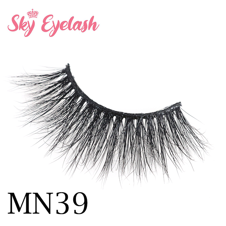 Best selling 3D siberian real mink eyelash vendor with private logo lash packaging california usa YO