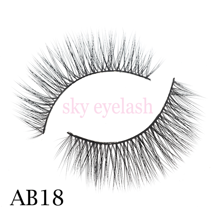 Best 3D faux mink eyelashes with false eyelash glue to UK USA CO