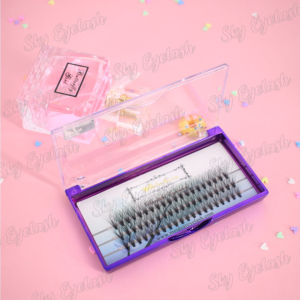 Lash vendor wholesale volume eyelash extensions with semi-permanent lash glue
