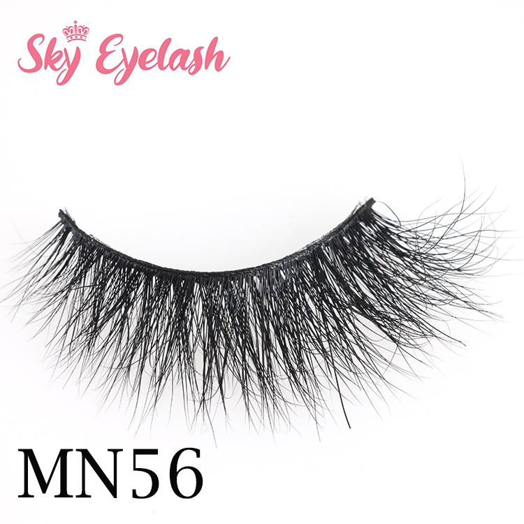 Cheap 3d real mink eyelash and private lash box vendors USA YO