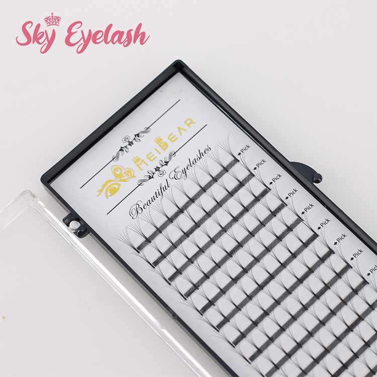 Wholesale high quality volume eyelash extension 0.07mm D curl mixed lengths CO