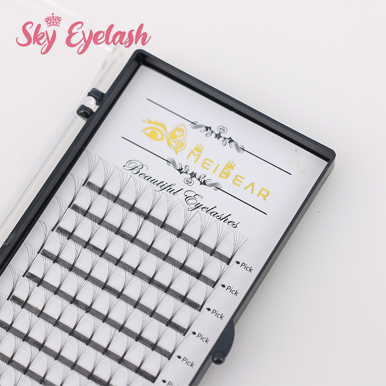 Wholesale high quality volume eyelash extension 0.07mm D curl mixed lengths CO