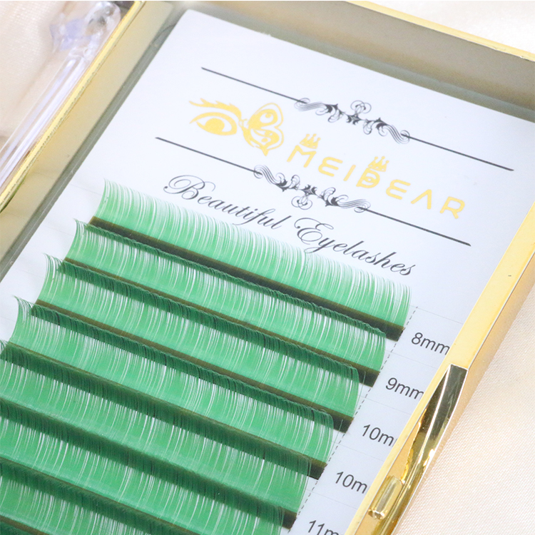 Lash vendors wholesale colored 0.03mm eyelash extensions with private label USA CO 