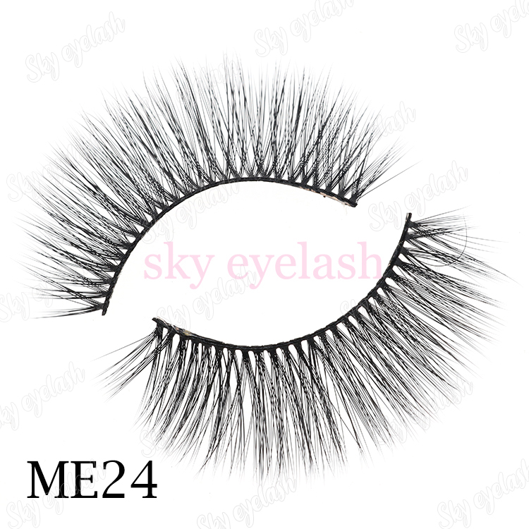 3D faux mink eyelashes wholesale private label box-BW