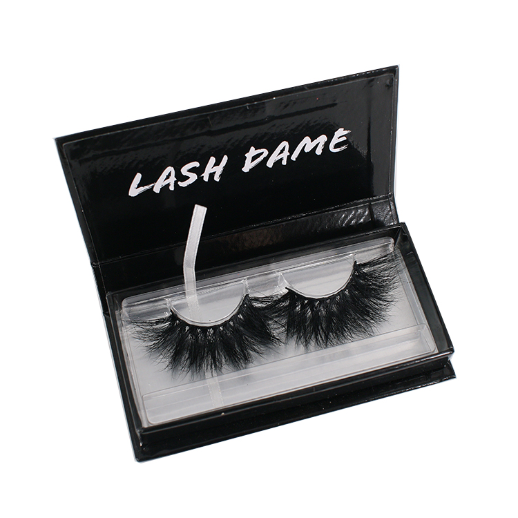 Mink lash vendor wholesale lash box eyelash packaging private label USA