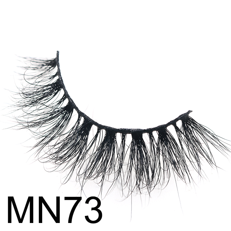 Lashes vendor wholesale 5D mink eyelash with adhesive glue and custom magnetic packaging USA CO