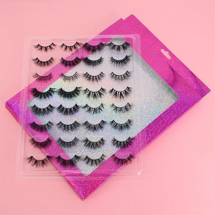 Private label lash suppliers wholesale 16 pairs lash book packaging to USA