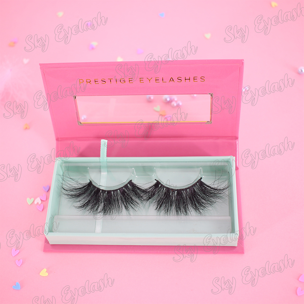 lash vendor wholesale 3D silk lashes eyelash dye with custom packaging