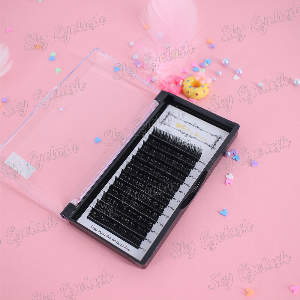 Professional lash vendor wholesale volume eyelash extensions near me with adhesive